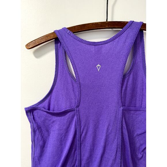 Girls Lululemon Ivivva Purple Tank Top Size 12 - Picture 1 of 5